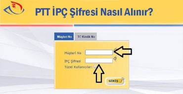 ptt ipç şifresi alma