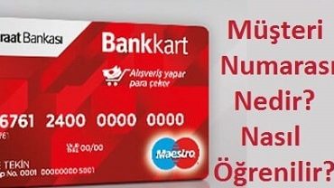 Ziraat Bankası müşteri numarası nedir