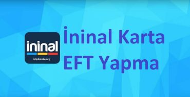 ininal karta eft yapma