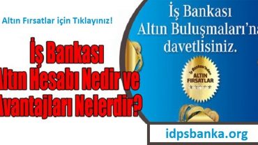 iş bankası altın hesabı