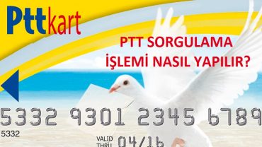 ptt sorgulama nasıl yapılır ptt para sorgulama