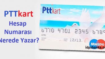 ptt kart hesap numarası nerde yazar hesap no