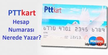 ptt kart hesap numarası nerde yazar hesap no