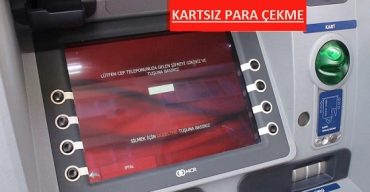 kartsız para çekme ziraat