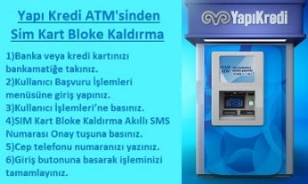 yapı kredi sim bloke kaldırma