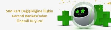 Garanti Bankası sim bloke kaldırma