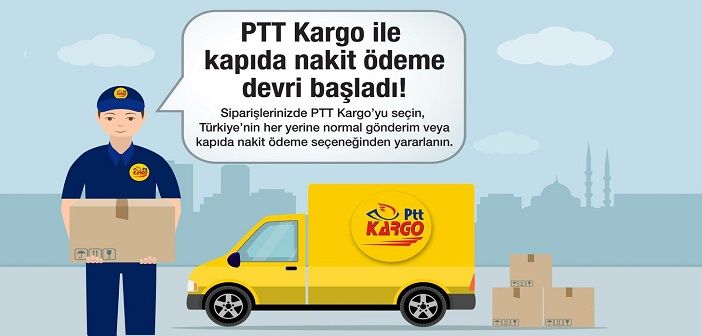 PTT kargo kapıda ödeme anlaşması